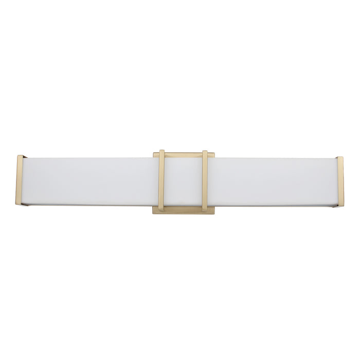 Tomero LED Vanity Light in Brushed Gold