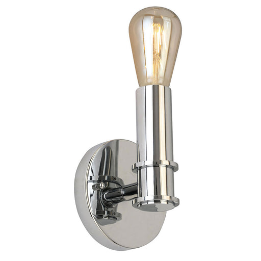 Drucker One Light Wall Sconce in Chrome