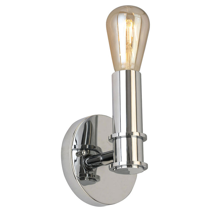 Drucker One Light Wall Sconce in Chrome