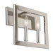 Jordan Two Light Bath Vanity in Satin Nickel