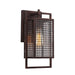 Garraux One Light Wall Sconce in Rust