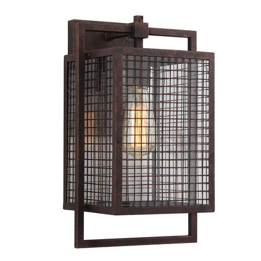 Garraux One Light Wall Sconce in Rust