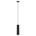 Tortoreto One Light Pendant in Matte Black