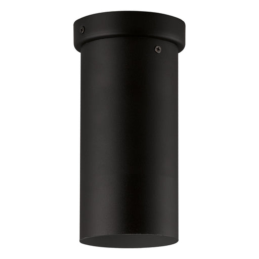 Tortoreto One Light Ceiling Mount in Matte Black