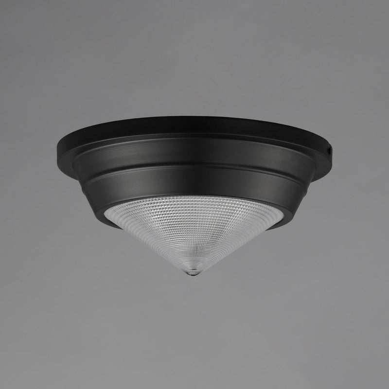 Hargreaves 1 Light Flush Mount in Black