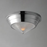 Hargreaves 1 Light Flush Mount in Polished Nickel
