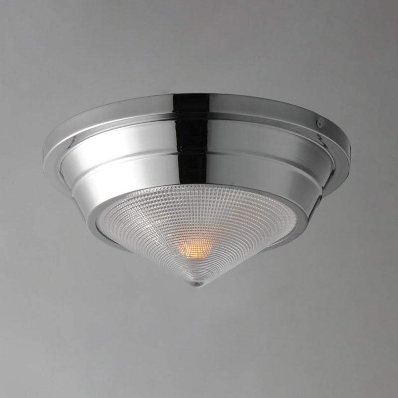 Hargreaves 1 Light Flush Mount in Polished Nickel