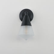 Hargreaves 1 Light Wall Sconce in Black