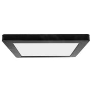 ModPLUS SQ 8.5" LED Flush Mount in Black