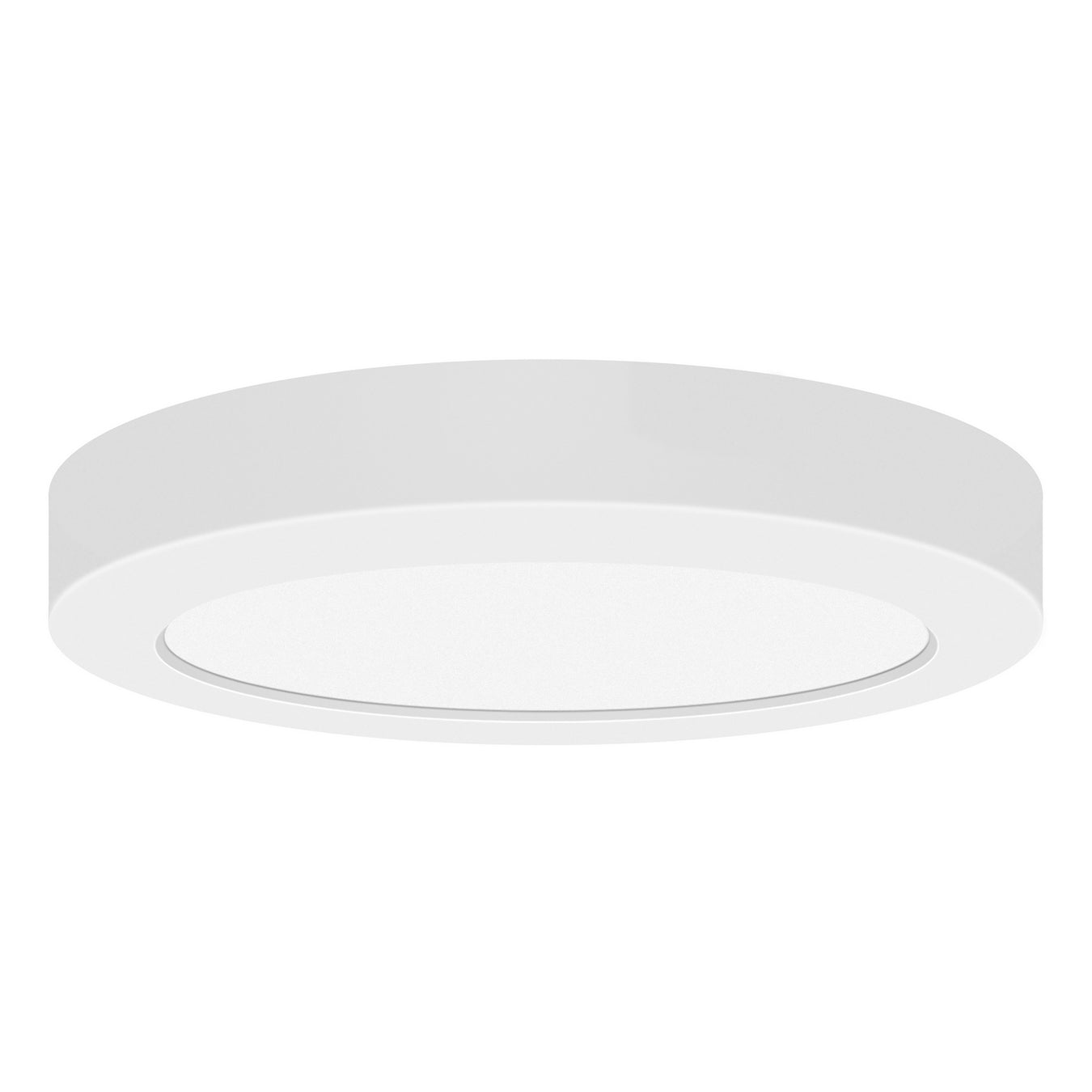 20849LEDD-WH/ACR- LED Round Flush Mount in White Finish by Access Lighting