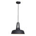 23777LEDDLP-MBL/MGL- Nostalgia 1-Light Pendant in Matte Black by Access Lighting