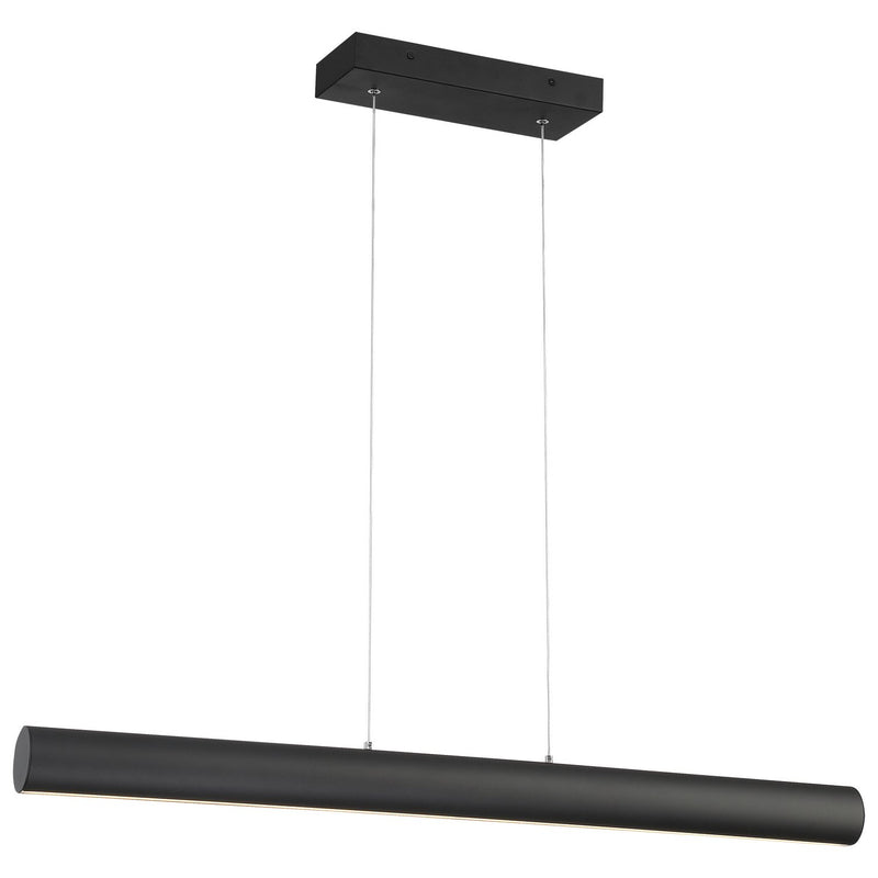 Carmel 48" LED Linear Pendant in Matte Black