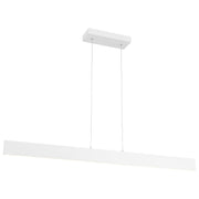 Holm LED Linear Pendant in Matte White