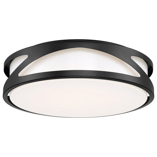 Lucia LED Flush Mount in Black