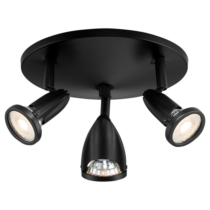 Cobra LED Spotlight Cluster in Black