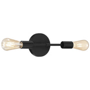 Iconic LED Wall Sconce in Matte Black - Lamps Expo