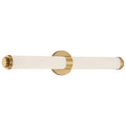 Aqua 25.25" LED Bath Vanity Light in Brushed Gold