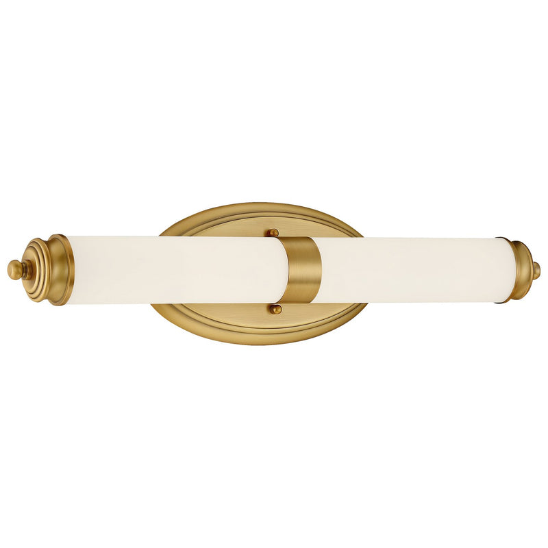 Madison 21.25" LED Bath Vanity Light in Brushed Gold