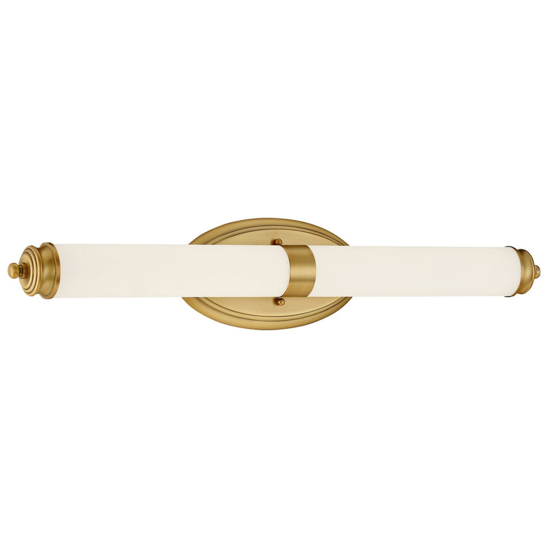 Madison 27.25" LED Bath Vanity Light in Brushed Gold