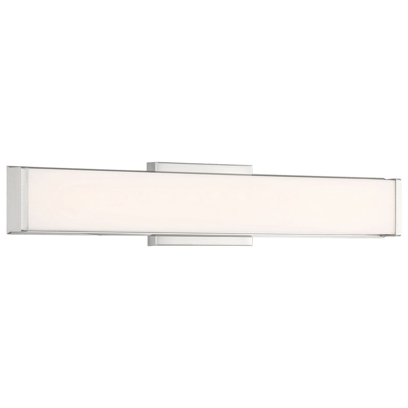 Citi 24.5" LED Bath Vanity Light in Brushed Steel