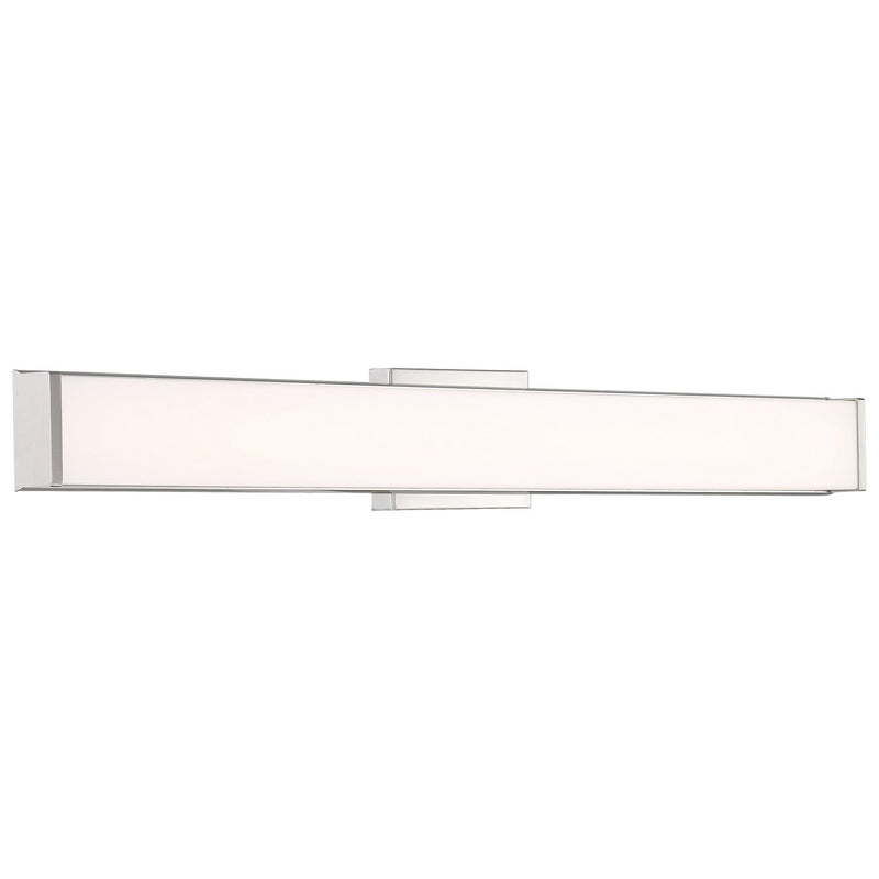 Citi 36.5" LED Bath Vanity Light in Brushed Steel