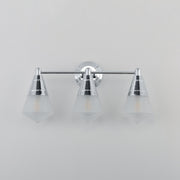 Hargreaves 3 Light Bath Vanity Light in Polished Chrome