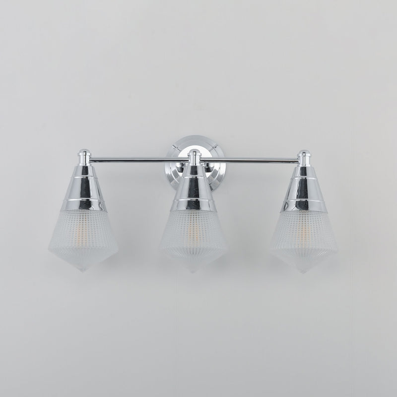 Hargreaves 3 Light Bath Vanity Light in Polished Chrome
