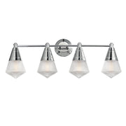 Hargreaves 4 Light Bath Vanity Light in Polished Chrome