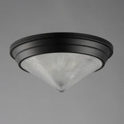 Hargreaves 3 Light Flush Mount in Black