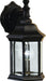 9776BK- Chesapeake Outdoor Wall 1-Light in Black by Kichler Lighting
