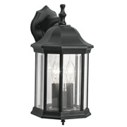 Chesapeake 3-Light Outdoor Wall Lantern in Black