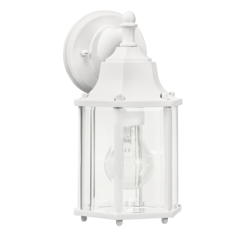 Chesapeake Small Outdoor Wall Lantern in White