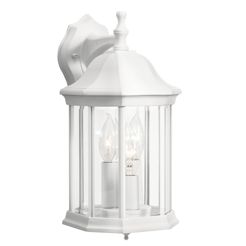 Chesapeake 3-Light Outdoor Wall Lantern in White