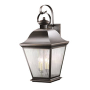 Mount Vernon 4-Light Outdoor Wall Lantern in Olde Bronze