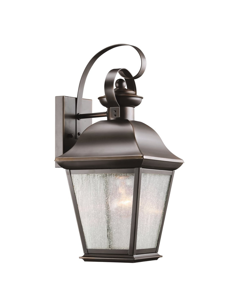 Mount Vernon Medium Outdoor Wall Lantern in Olde Bronze