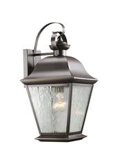 Mount Vernon Large Outdoor Wall Lantern in Olde Bronze