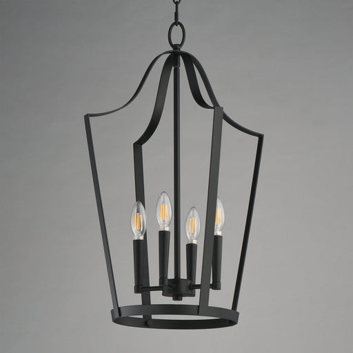 Arden 4 Light Pendant in Black