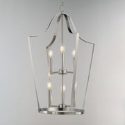 Arden 6 Light Pendant in Satin Nickel