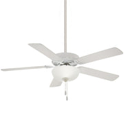 Contractor Uni-Pack 52" Ceiling Fan with 2-Light Kit in White