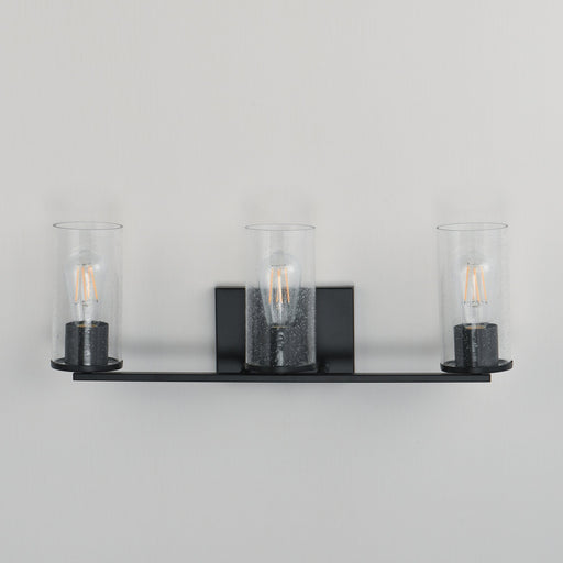 Livingston 3 Light Bath Vanity Light in Black