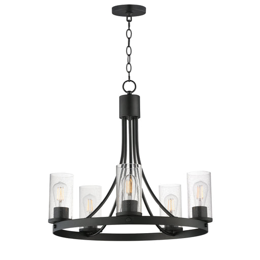 Livingston 5 Light Chandelier in Black