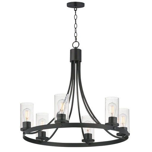 Livingston 6 Light Chandelier in Black