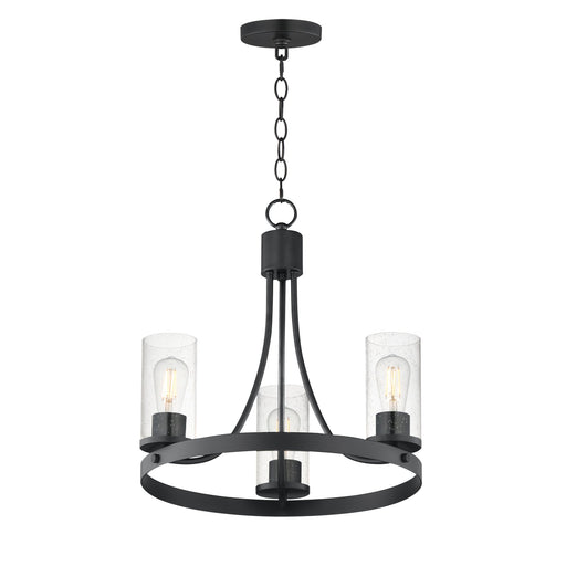 Livingston 3 Light Chandelier in Black