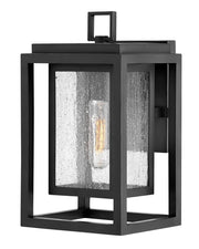 Republic Small Outdoor Wall Lantern in Black