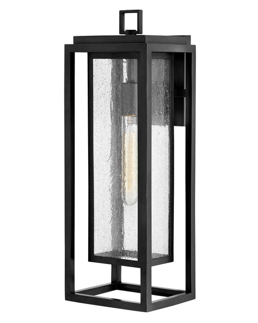 Republic Large Outdoor Wall Lantern in Black
