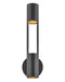Oslo Medium Wall Mount Lantern in Black