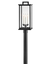 Weymouth 3-Light Outdoor Post Light in Black