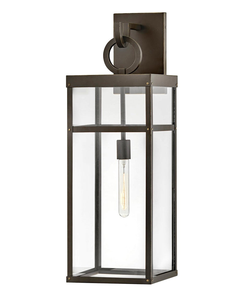 Porter Extra Large Outdoor Wall Lantern in Oil Rubbed Bronze