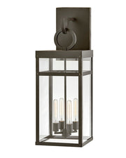 Porter Grande 4-Light Outdoor Wall Lantern in Oil Rubbed Bronze