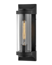 Pearson Small Outdoor Wall Sconce in Textured Black